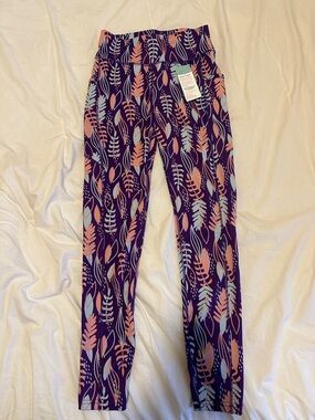NWT Colorful Pop Fit Gym Leggings Women's Size Medium